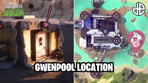 Where to find Gwenpool in Fortnite